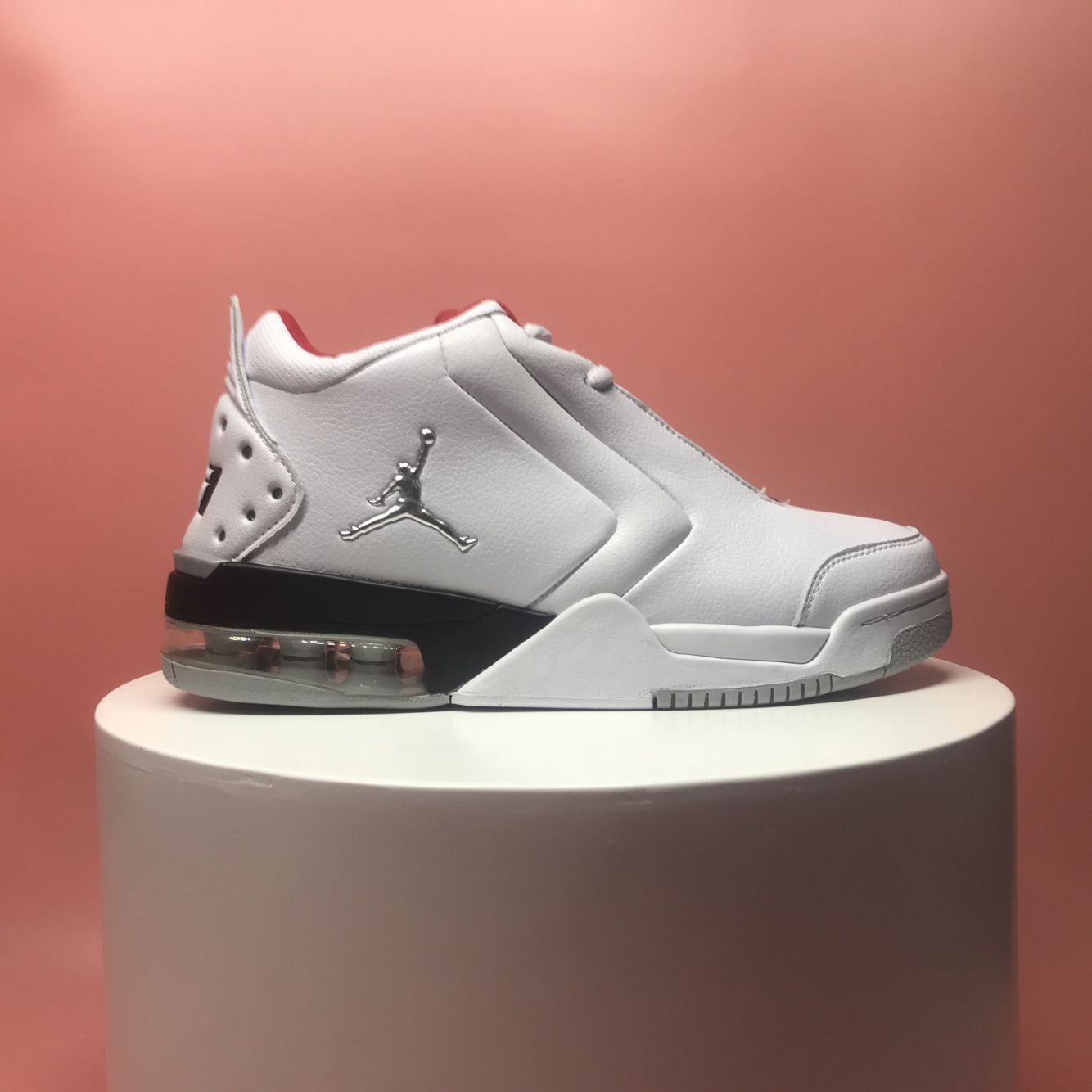 Air Jordan Big Fun White Silver Shoes